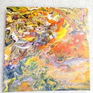 "Fire Madness" Canvas Painting